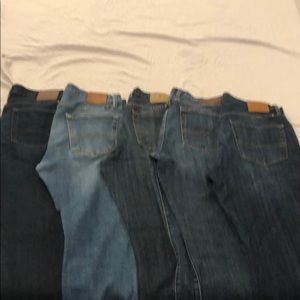 Lot of Lucky brand jeans!